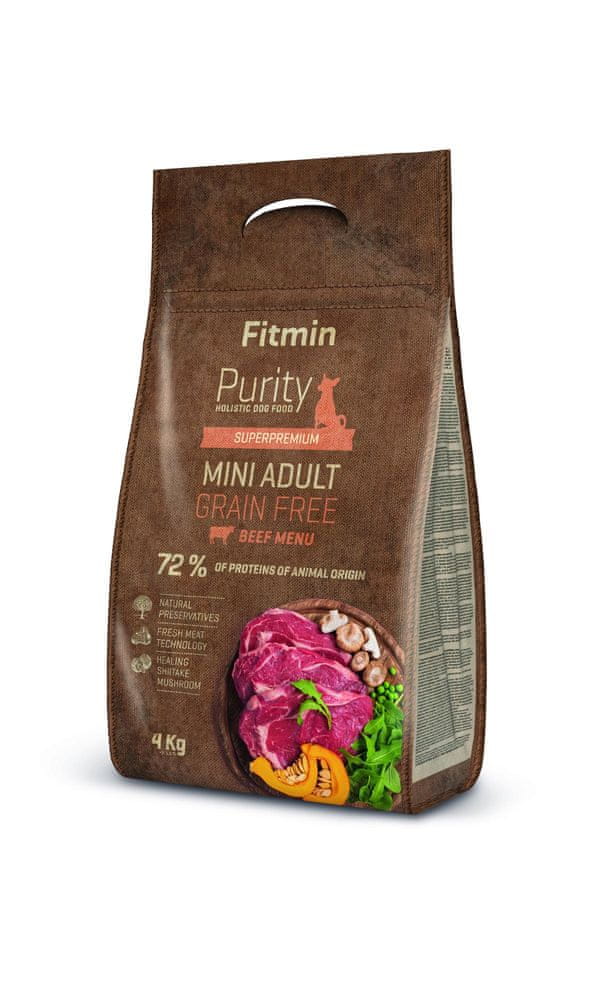 Fitmin Dog Purity GF Adult Mini Beef 4 kg