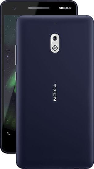 Nokia 2.1, Dual SIM, Blue/Silver