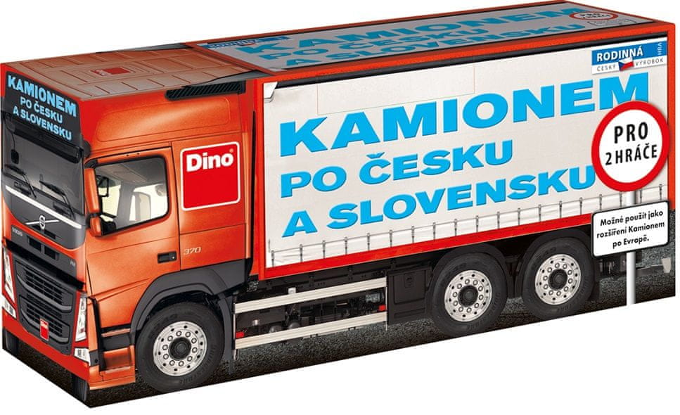 Dino Kamionem po Česku a Slovensku