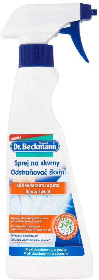 Levně Dr. Beckmann Odstraňovač skvrn od deodorantu a potu ve spreji 250 ml