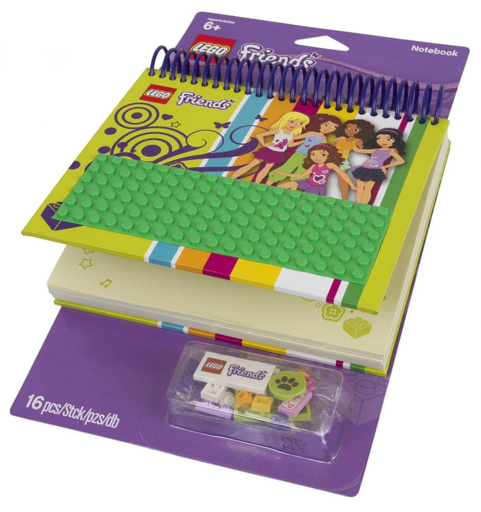 Levně LEGO Notebook with LEGO Stud Cover