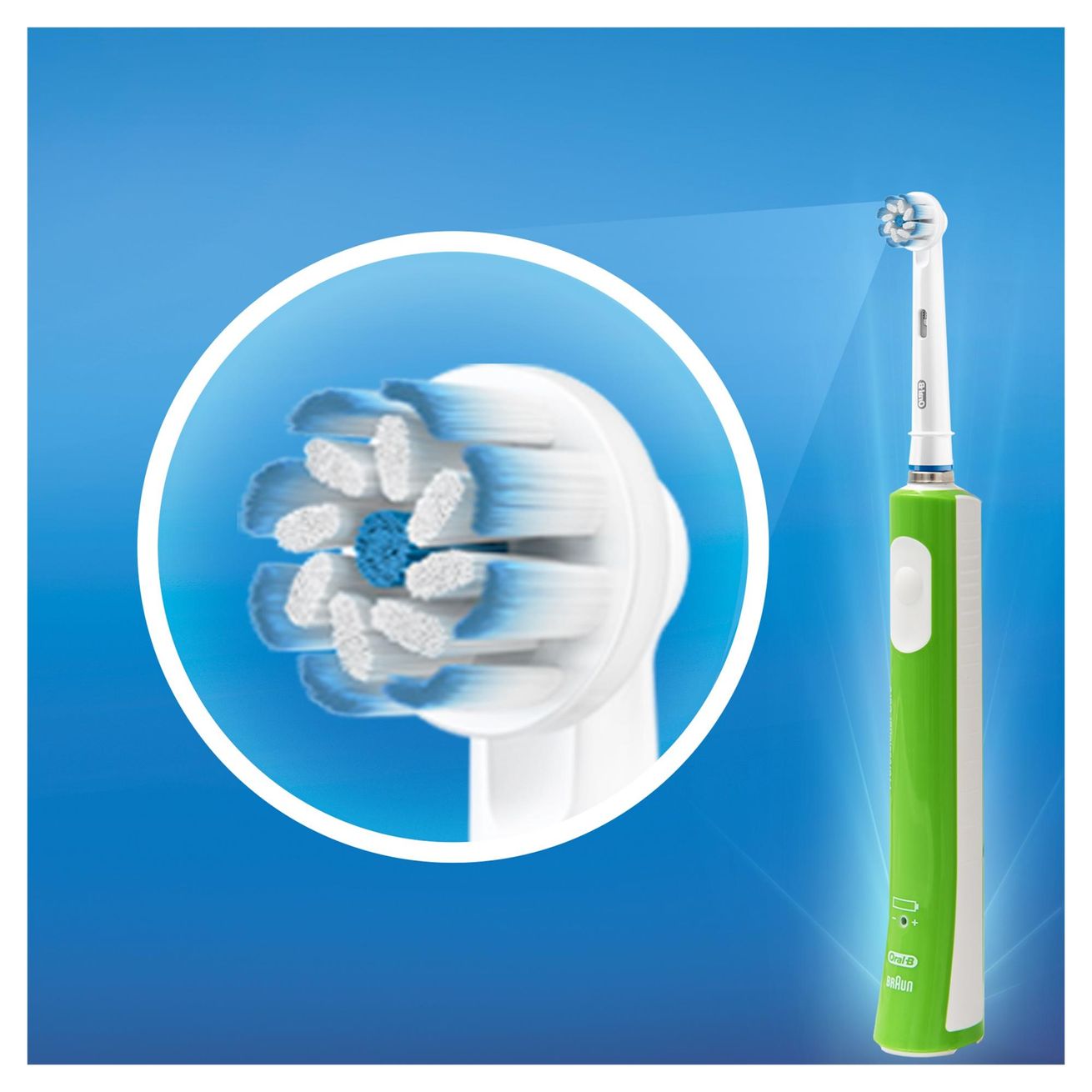 Oral-B JUNIOR PRO 6+ 2D technologie