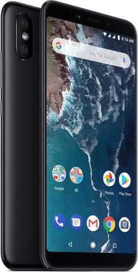 Xiaomi Mi A2 Black, 4GB/64GB, CZ LTE, Global Version - rozbaleno