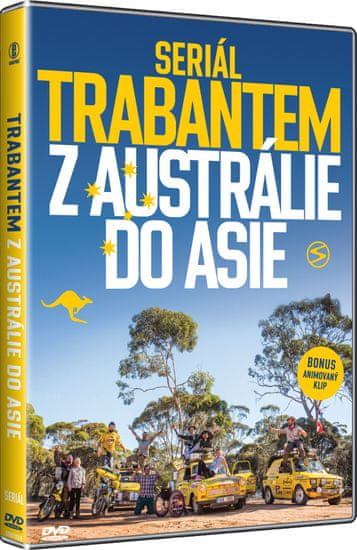 Trabantem z Austrálie do Asie (seriál, 2DVD) - DVD