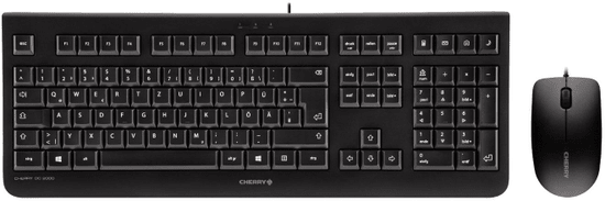 Cherry set klávesnice a myši DC 2000, CZ, černá (JD-0800CS-2)