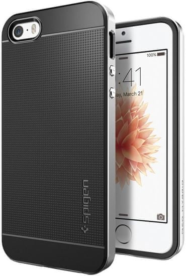 Spigen Neo Hybrid, satin silver - iPhone SE/5s/5 041CS20185