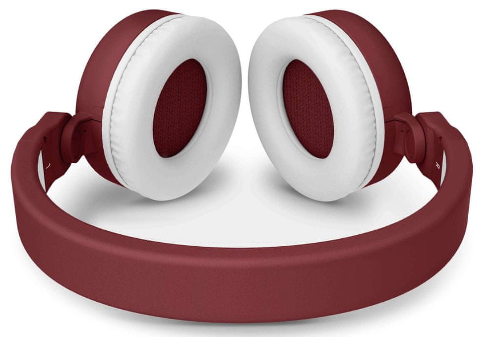 Energy Sistem Headphones 2 Bluetooth bezdrátová sluchátka, červená - zánovní