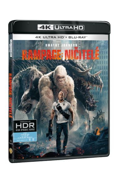 Rampage: Ničitelé (2 disky) - Blu-ray + 4K ULTRA HD