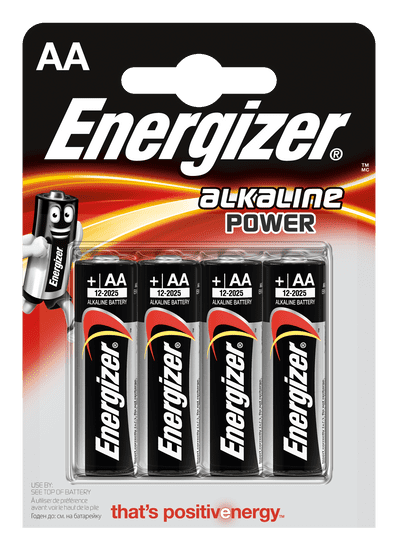 Energizer Energizer Alkaline Power AA 4 pack EB003