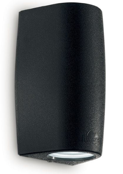 Ideal Lux Venkovní nástěnné svítidlo Keope AP2 Small nero 147819 malé černé