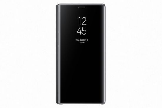 Samsung Galaxy Note 9 flipové pouzdro Clear View se stojánkem, černé EF-ZN960CBEGWW