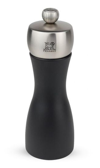 Peugeot FIDJI mlýnek na sůl 15 cm matný černý/nerez
