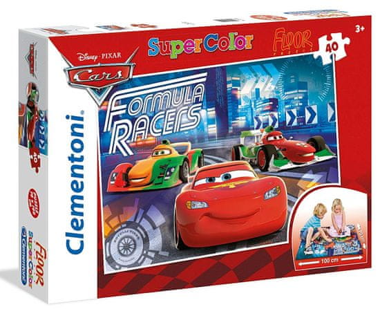 Clementoni Podlahové puzzle Cars - rozbaleno