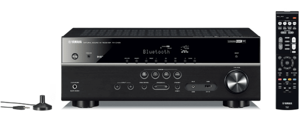 5.1kanálový AV přijímač a zesilovač Yamaha RX-D485 usb vstup FM AM tuner dab dts master audio 4k Ultra HD