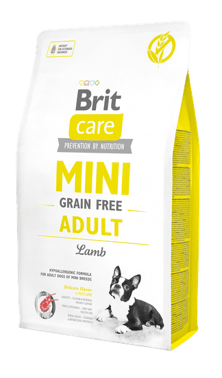 Brit Care Mini Grain Free Adult Lamb 2kg