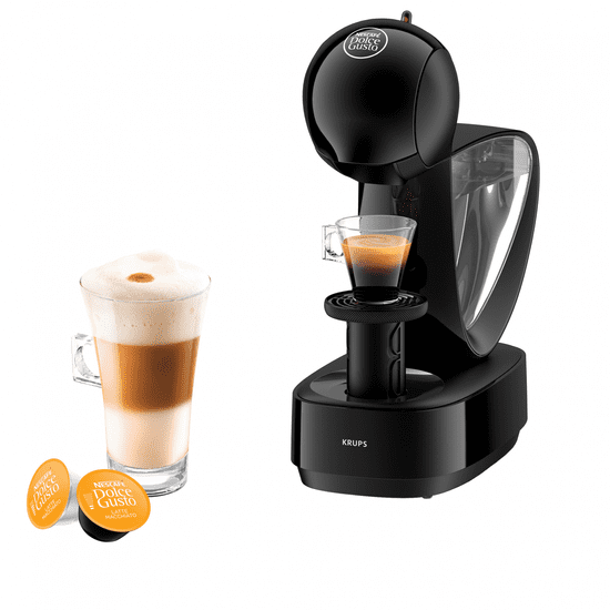 Krups kávovar na kapsle KP170831 Nescafé Dolce Gusto Infinissima černé - zánovní