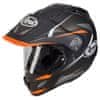 TOUR-X4 Break Orange (matná) adventure helma vel.XL
