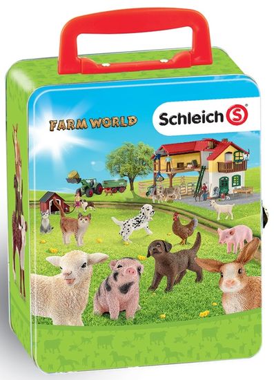Klein Sběratelský kufřík Schleich - zvířata