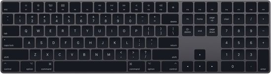 Apple Magic Keyboard, šedá, CZ (MRMH2CZ/A)