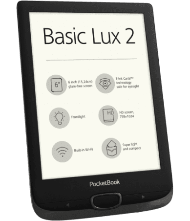 PocketBook 616 Basic Lux 2, černá