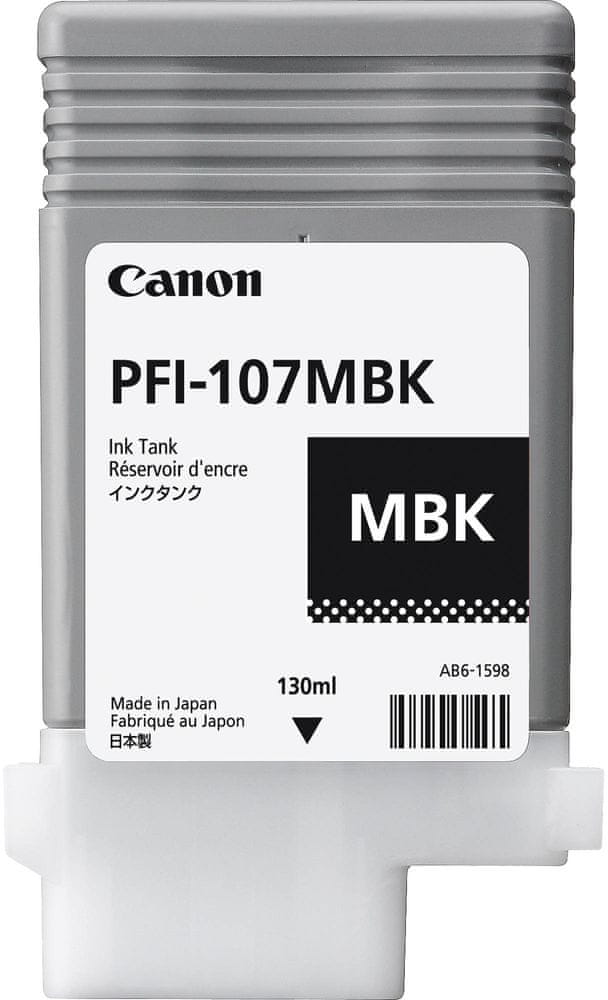 Levně Canon PFI-107MBK, pigmentová černá (6704B001)