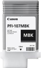 Canon PFI-107MBK, pigmentová černá (6704B001)