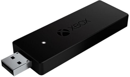 Microsoft Xbox ONE Bezdrátový adaptér pro připojení X1 ovladače k PC (6HN-00003)