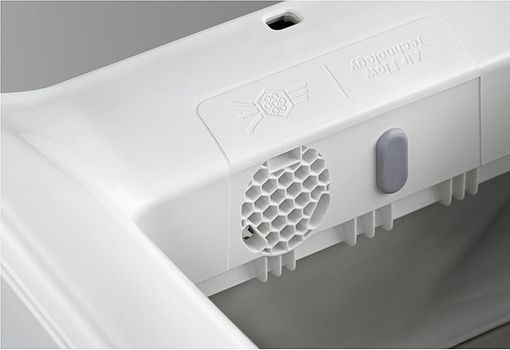 Vrchem plněná pračka Zanussi ZWY61025CI - technologie Air Flow