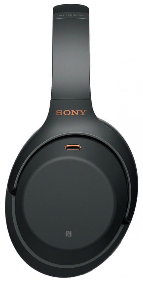 Sony WH-1000xm3 bezdrátová sluchátka, černá, model 2018