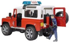 2596 Land Rover hasiči s figurkou