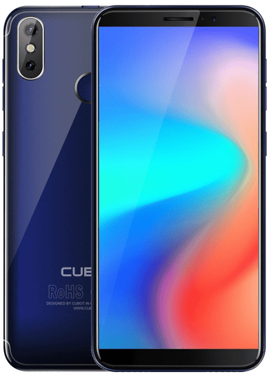Cubot J3 Pro, Dual SIM, modrý - zánovní