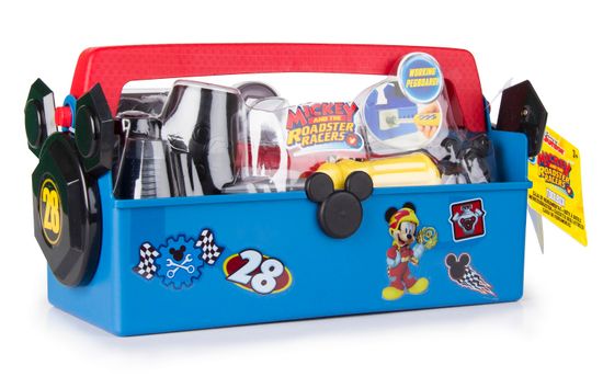 TM Toys Mickey a rázní závodníci box s nářadím