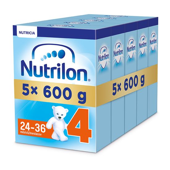 Nutrilon 4 batolecí mléko 5x 600 g