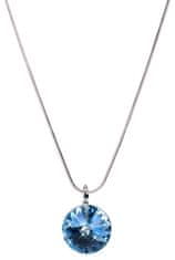 Levien Elegantní náhrdelník Rivoli Aquamarine