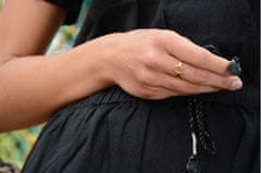 Troli Otevřený ocelový prsten pro ženy (Obvod 54 mm)