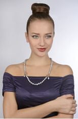 JwL Luxury Pearls Náhrdelník z pravých šedých perel JL0557