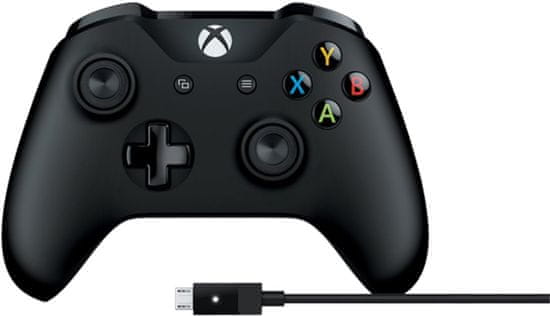 Microsoft Xbox ONE S ovladač + kabel USB (4N6-00002)