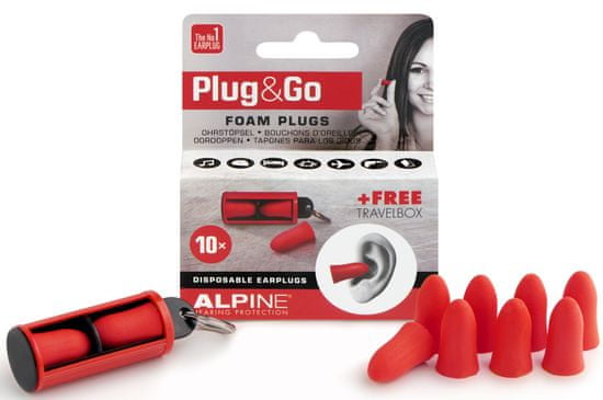 Alpine Plug&Go Špunty do uší