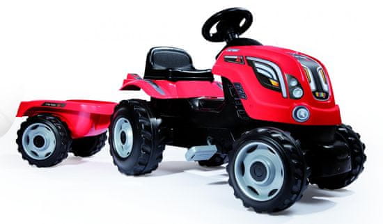 Smoby Šlapací traktor Farmer XL červený