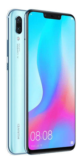 Huawei Nova 3, 4GB/128GB, Airy blue