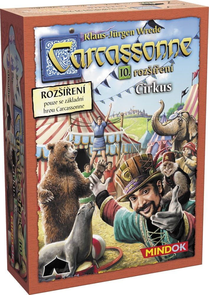 Levně Mindok Carcassonne - rozšíření 10 (Cirkus)