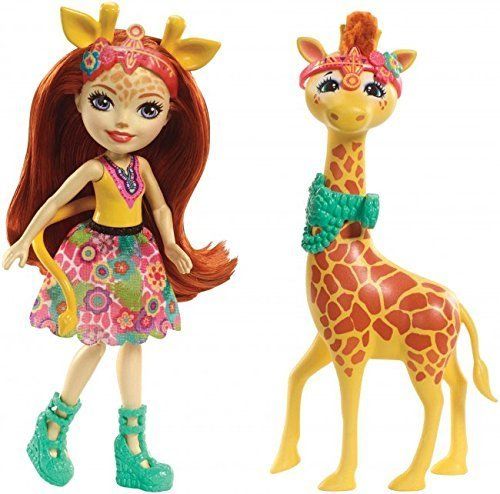 Mattel Enchantimals Panenka Gillian a žirafa