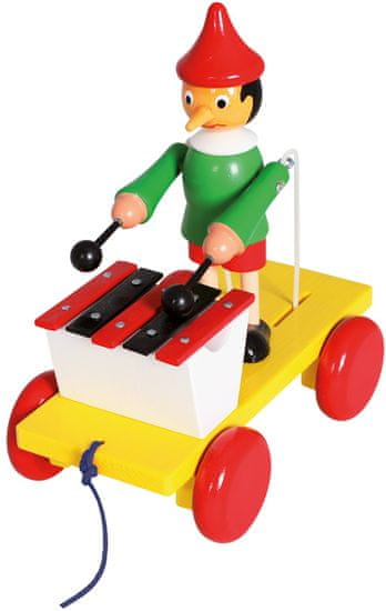 Bino Pinochio s xylofonem tahací