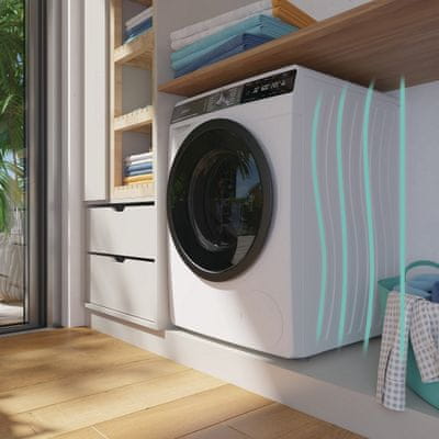 Pračka s předním plněním Gorenje WA844 panely StableTech, systém SoftSound