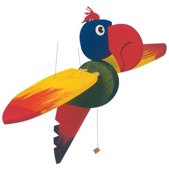 Woody Létací papoušek-velký, 50cm