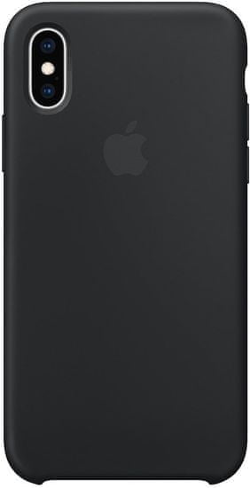 Apple silikonový kryt na iPhone XS, černá MRW72ZM/A - použité