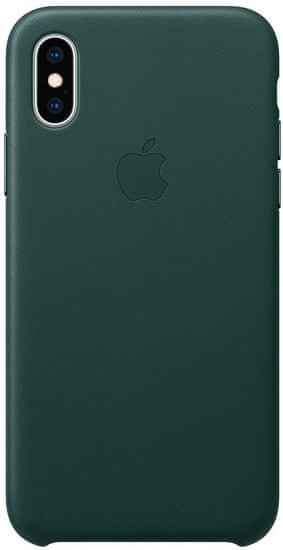 Apple kožený kryt na iPhone XS, piniově zelená MTER2ZM/A