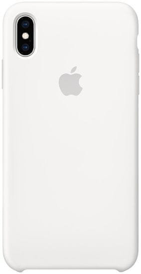 Apple silikonový kryt na iPhone XS Max, bílá MRWF2ZM/A
