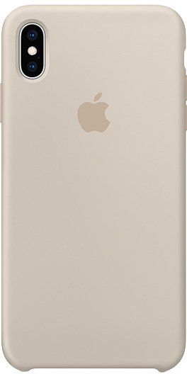 Apple silikonový kryt na iPhone XS Max, kamenně šedá MRWJ2ZM/A