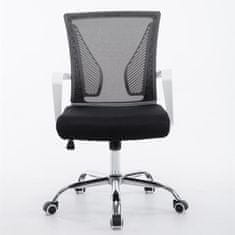 BHM Germany Kancelářská židle s područkami Flade, černá